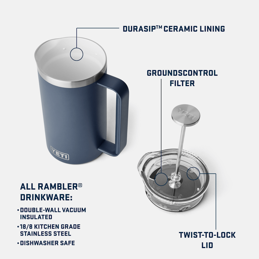 YETI Accessories YETI - 34oz French Press