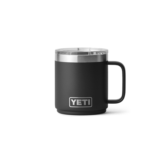 YETI Drinkware 10oz / Black YETI - Rambler 10oz Stackable Mug w/ DuraSip™ Ceramic Lining