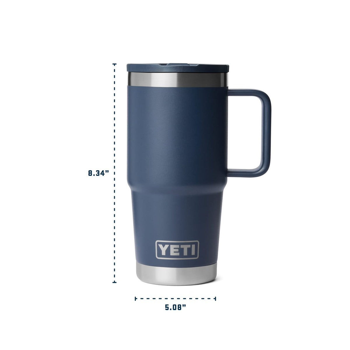 YETI - Rambler 20oz Travel Straw Mug