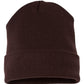 Yupoong Headwear One Size / Brown Yupoong - Cuffed Beanie
